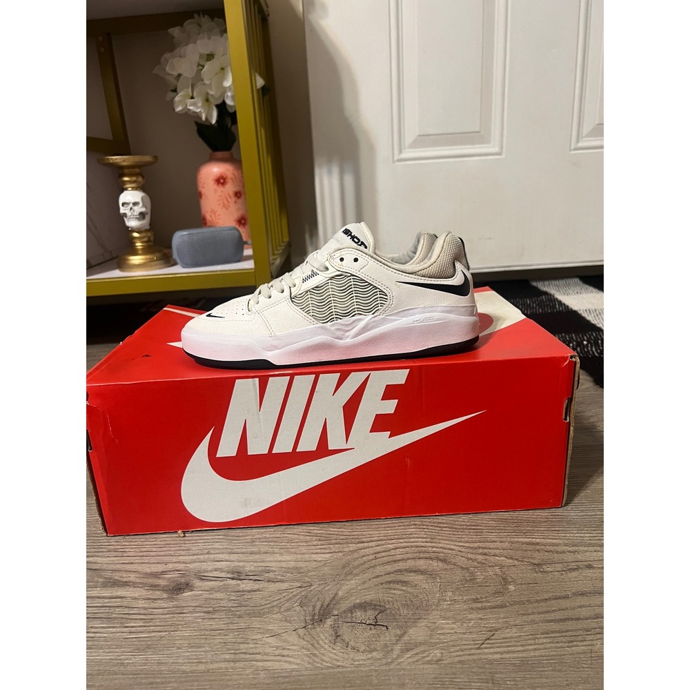 Nike SB Ishod Wair Premium Men's White Black DZ5648-101 Size 5